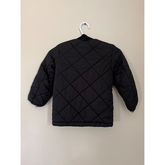 Gerry Boys XSmall Long Sleeve Black Puffer Full Zip Jacket Coats Front Pockets - Picture 2 of 4